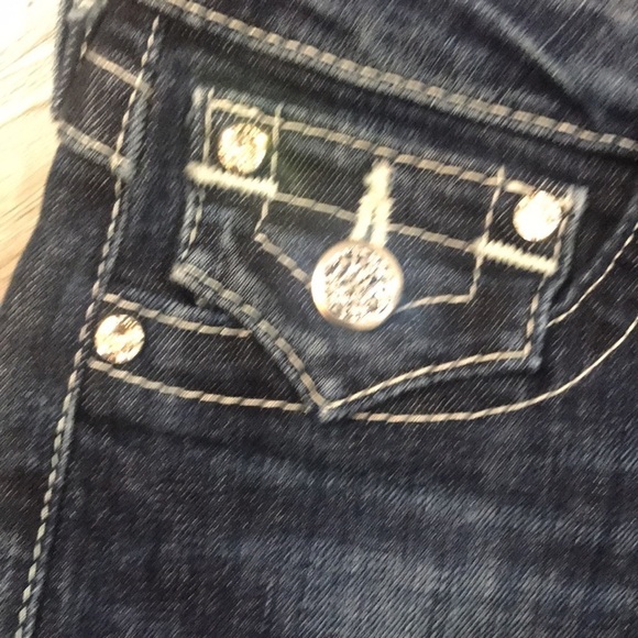 True Religion “Jeggings” Medium Wash Flap Pocket Ankle Stretch Jeans size 25 - Picture 8 of 14